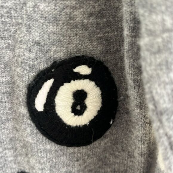 NWOT LABEL + thread L+T Cashmere Wool Mickey Mouse Polka Dot Sweater S - Picture 11 of 12